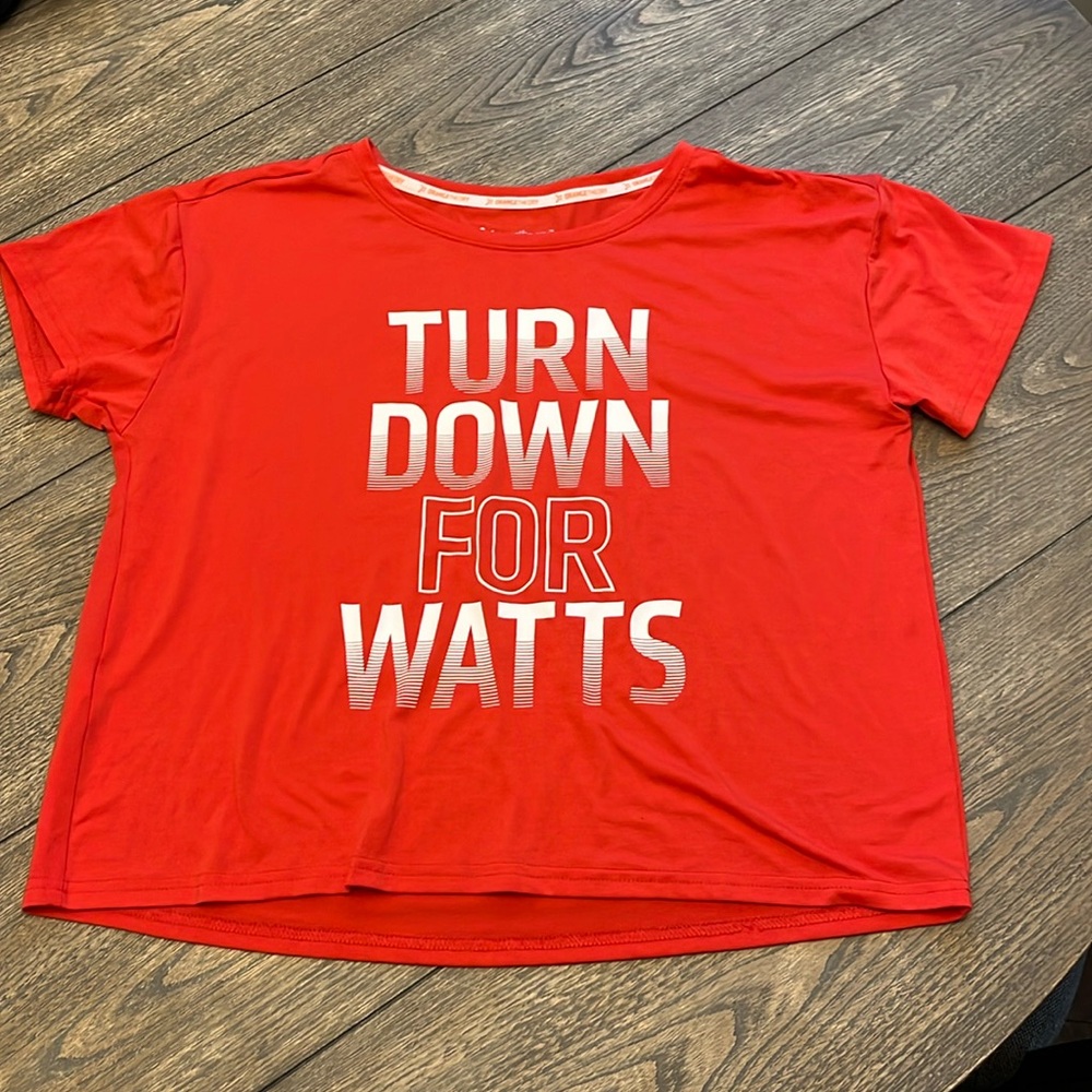 Orangetheory Turn Down For Watts Shirt